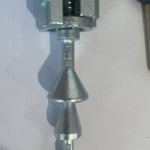 Cylindre de serrure de porte Yunnuo 51217162427 plaqué zinc avec 2 clés pour BMW - Product Image 4