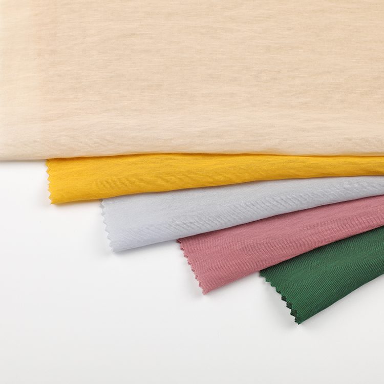 Высококачественный 67% Тенсел 17% нейлон 16% Лен Тканое полотно для платья рубашки