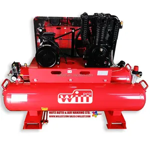 Compressore d'aria industriale Willest AC power 10 bar compressore a pistoni 4.5 kw 220v con doppio serbatoio 100-300l