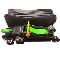 Kit de cric hydraulique ultra-rapide pour voiture, cric à profil bas 2T avec douilles