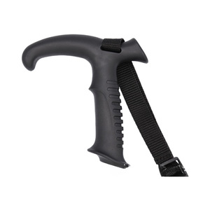 Poignée de bâton de trekking Cleye T1T2 22 18 mm de diamètre, poignée courbée avec sangle pour bâtons de randonnée - Product Image 1