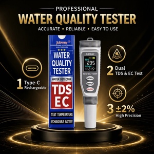 Testeur numérique de qualité de l'eau TDS70 rechargeable, stylo de mesure TDS EC pour l'eau potable, l'<span class=keywords><strong>aquarium</strong></span>, la culture hydroponique - Product Image 1