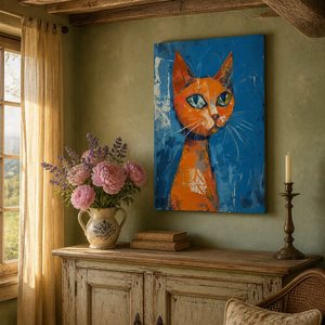 Caos Cromático: Cuadros <span class=keywords><strong>Abstractos</strong></span> <span class=keywords><strong>al</strong></span> Óleo sobre Lienzo - Product Image 6