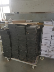 Màu đen và trắng 9 Mét khung gỗ tự dính MDF khung ảnh - Product Image 5