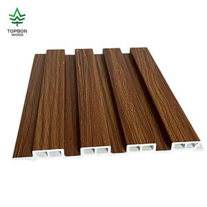 WPC moderno pannello di parete <span class=keywords><strong>per</strong></span> <span class=keywords><strong>interni</strong></span> Decore fogli PVC tavole di Decking, flessibile soggiorno copertura della parete - Product Image 5