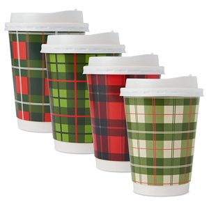 Gobelet en papier écologique imprimable 6oz blanc/noir pour café, gobelet ondulé double paroi avec couvercle pour boissons chaudes - Product Image 5