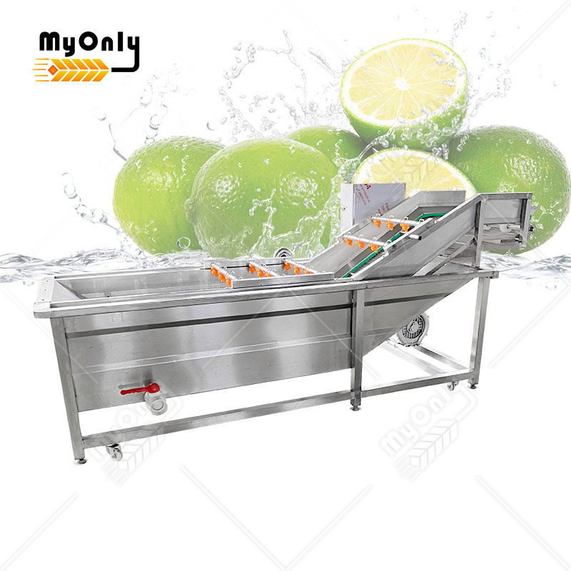 Automatic Potato Onion Cleaning Washer Lemon