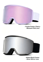 Lunettes de ski légères, résistantes aux chocs, anti-buée UV400, double couche, ventilation bidirectionnelle, compatibles OTG, vente en gros