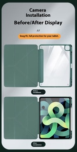 New iPad Mini 6/7 8.3-Inch Acrylic Private Mold Tablet <strong>Case</strong> with <strong>Automatic</strong> Sleep &amp; <strong>Pencil</strong> Holder 11x11 Model 002 - Product Image 4