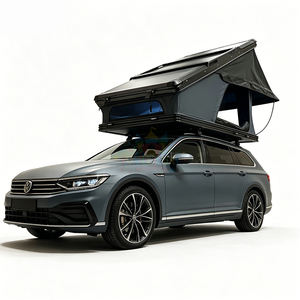 Oem Single Roof Top Tent Triangle Car Offroad Luxury Outdoor Camping Waterproof Awning Car Rooftop Tent Hard Shell With Ladder - Product Image 4