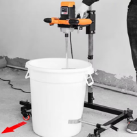Batteur sur socle haute puissance avec moteur, état d'occasion, pour ciment, peinture, mastic et poudre pour les usines de fabrication et les revêtements chimiques liquides