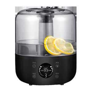 3L Capacity Cylindrical Ultrasonic air Humidifier Disinfected <b>Diffuser</b> with Water and Essential <b>Oil</b> - Product Image 4