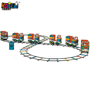 Train électrique de style jeep pour enfants, pour parc d'attractions, avec une capacité de 16 personnes et une vitesse de 7-10 km/h, pour centre commercial - Product Image 4