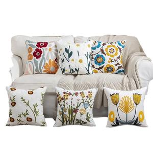 Ins flor toalla bordado <span class=keywords><strong>funda</strong></span> de almohada Hotel sofá cabecero <span class=keywords><strong>funda</strong></span> de cojín bebé <span class=keywords><strong>funda</strong></span> de almohada Hotel suministros Dropshipping - Product Image 5