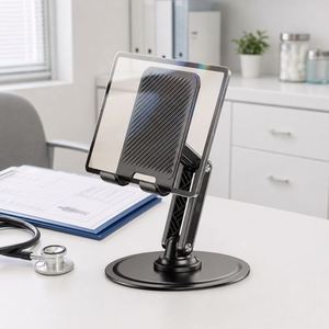 Penyangga Tablet Multi Sudut X88plus, Stand Tablet dengan Ketinggian yang Dapat Disesuaikan, Penyangga Tablet dengan Penyesuaian Tiga Sumbu untuk Tampilan Lanskap - Product Image 1