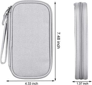 Bolsa Organizadora de Cables Electrónicos Personalizada, Estuche Organizador de Cables de Viaje, Bolsa de Transporte Portátil para Cargador y Auriculares - Product Image 5