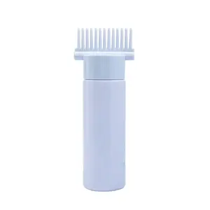 Factory sales 6 OZ Hair salon tools hair dye bottle shampoo bottle comb bottle