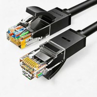 Câble Ethernet UGREEN Cat6, Cordon de Raccordement LAN Gigabit RJ45, Câble Réseau Haute Vitesse 1000 Mbps pour Routeur, Modem, PC
