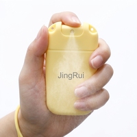 Carte de pulvérisation miniature JingRui pour les voyages |   Atomiseur en forme de carte de crédit |   Flacon de désinfectant de poche de 30 ml