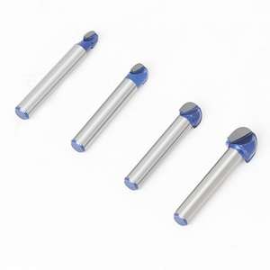 6mm Professional Woodworking Round Bottom Digging Milling <b>Cutter</b> Edge Trimming Machine End Mill <b>Cnc</b> Router Tool - Product Image 3