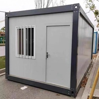 Maisons conteneurs modulaires préfabriquées de luxe à bas prix, démontables, portables, de 10, 20 et 40 pieds, pour l'extérieur, avec chambre rapide