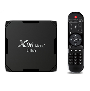 Decodificador de vídeo multimedia, dispositivo de tv inteligente, 4k, android, X96 max <span class=keywords><strong>plus</strong></span> <span class=keywords><strong>ultra</strong></span>, fabricante Oem, precio de fábrica, venta al por mayor - Product Image 1