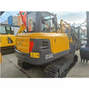 Mini excavadora usada Volvo Ec60 6ton, máquina de construcción, excavadora de segunda mano - Product Image 4