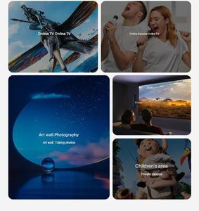 โปรเจคเตอร์ DLP Smart V3Q 750 ลูเมนส์ แบตเตอรี่ในตัว พกพาสะดวก ระบบ Android 10 สำหรับโฮมเธียเตอร์ - Product Image 3