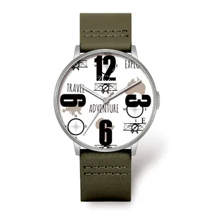 Wholesale Items in Bulk Quartz Watch Custom Design Water Resistant High Quality Watch Promotional Gift Youth Sports Rejojes