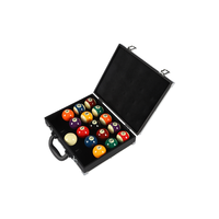 Étui rigide pour queue de billard, multi-pièces, avec coins renforcés en métal, étui de rangement XL pour queue de snooker, pour joueur de club