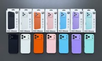Nouveauté Étui de téléphone magnétique en acrylique Corning pour 17 16 15 14 Pro Max-1600Gs Protection contre les chutes et revêtement en nano titane