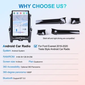 Navihua for Ford Ranger Everest 2015-2020 Car Upgrade 14.5'' Touch Screen Android Car Radio Multimedia Carplay <b>Auto</b> Stereo - Product Image 5