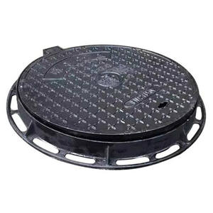 프레임이 있는 연성 철 맨홀 커버 하수도 도로 배수 주조 도로 배수 잠금 가능 맨홀 커버에 사용되는 이중 씰 - Product Image 6