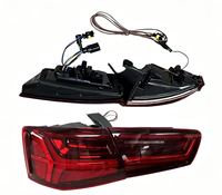 Feux avant et arrière Full LED pour Audi A6 A6L C7 2013-2015, ensemble matriciel de rechange, système d'éclairage 12V 6000K