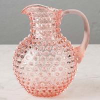Pichet en verre moderne à motif personnalisé pour usage quotidien, restaurant, maison, avec poignée, pour cuisine, table, décoration de mariage, vente en gros