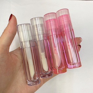 Tube <span class=keywords><strong>Lip</strong></span> <span class=keywords><strong>Gloss</strong></span> Bentuk Es Loli Merah dengan Aplikator Berbulu, Harga Pabrik Murah, Label Pribadi, Grosir untuk Anak-Anak - Product Image 2