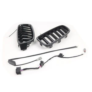 Parrilla Delantera Negra de Plástico ABS para BMW Serie 3 F30 F35, Modelos 2013-2019 - Product Image 2