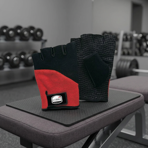 Gants de sport et d'entraînement unisexes en cuir de qualité supérieure, à demi-doigts, à enfiler, pour la musculation et le fitness - Product Image 3