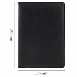 Deli Stationery 3161 Business Notebook Leather Cover 112 Pages 16K Office Diary Large Size - Product Image 1