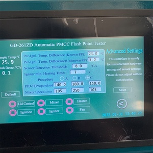 Automatischer PMCC-Flammpunkt <span class=keywords><strong>tester</strong></span> (ASTM D93 Closed-<span class=keywords><strong>Cup</strong></span>-Methode) - Product Image 5