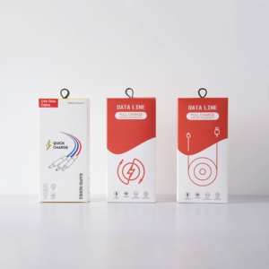 Tùy chỉnh thiết kế sản phẩm điện tử Hộp đa chức năng USB Cáp dữ liệu Adapter Kit cáp bao bì hộp với vỉ - Product Image 2