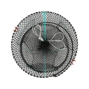 Cage à ressort ronde pliable Sea Bold pour attraper les crabes, outil <span class=keywords><strong>de</strong></span> pêche aux crabes en <span class=keywords><strong>bord</strong></span> <span class=keywords><strong>de</strong></span> <span class=keywords><strong>mer</strong></span>, cage à ressort - Product Image 1