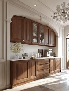 2026 Modern Furniture Luxury Customized Wood MDF Melamine Kitchen Cabinets Set With <strong>Sink</strong> Modural Kitchen <strong>Cupboard</strong> - Product Image 6