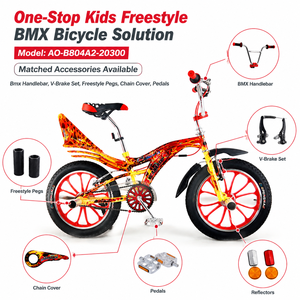 Vélo de course <span class=keywords><strong>BMX</strong></span> de rue Freestyle à vitesse unique de 20 <span class=keywords><strong>pouces</strong></span> avec fourche en acier pour hommes toutes sortes de prix <span class=keywords><strong>Bmx</strong></span> - Product Image 4
