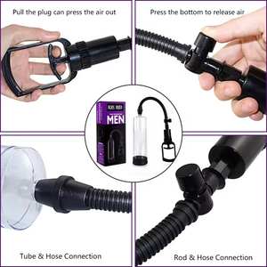 Männer Penisstrecktrainer Übungsgerät Sexspielzeug für Erwachsene Vakuum-Pumpe für männliche Vergrößerung Massagebecher für Männer zur Penisvergrößerung Männerspielzeug - Product Image 4