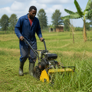 Power Weeder <b>Machine</b> For Agriculture Gasoline Manual <b>Walk</b> Behind Garden Cultivator - Product Image 1