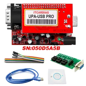 UPA USB Programmer V1.3 ECU Chip Tunning Add 350MB Scripts SN:050D5A5B UPA USB PRO Car Diagnostic tool Support Win10