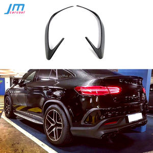 Garnitures de pare-chocs arrière en fibre de carbone, évents latéraux, canards, couvercles pour <span class=keywords><strong>Mercedes</strong></span> Benz Classe GLE C292 <span class=keywords><strong>Coupé</strong></span> GLE63 <span class=keywords><strong>AMG</strong></span> 2015-2019 - Product Image 1