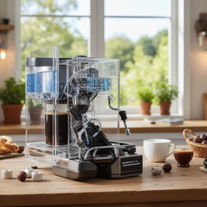 <b>Fully</b> <b>Automatic</b> <b>Coffee</b> <b>Machine</b> Home Use Stainless Steel Import Commercial 607 - Product Image 2