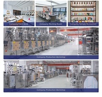 Machine d'emballage entièrement automatique pour sachets de 1 kg de liquides, pâtes, sauces, piments, moutarde, huile d'olive